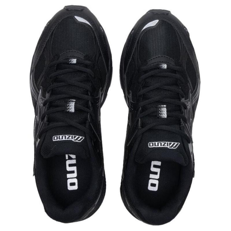 Mizuno LG 10S Износостойкие, дышащие, легкие кроссовки с низким верхом унисекс черные D1GH242401