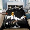 P-Presley Пододеяльник Ретро E-Elvis Комплект постельного белья Одеяло Комплект для кровати Чехол для стеганого одеяла Наволочка Размер King Queen Twin Мальчики Девочки Взрослые