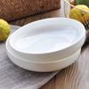 White Bone Porcelain Plate, Appetizer Dessert Salad Bread Butter Side Dinner Plate, Creative Ceramic Dish, High Quality