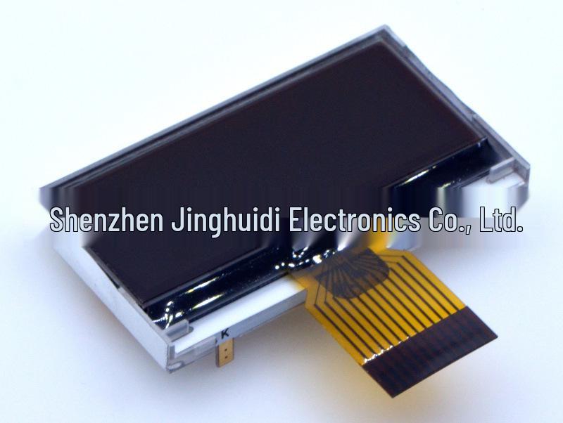 1.5-Inch Dot Matrix LCD Module with SPI Interface, Model JHD12848-G16BSW-F1-BL