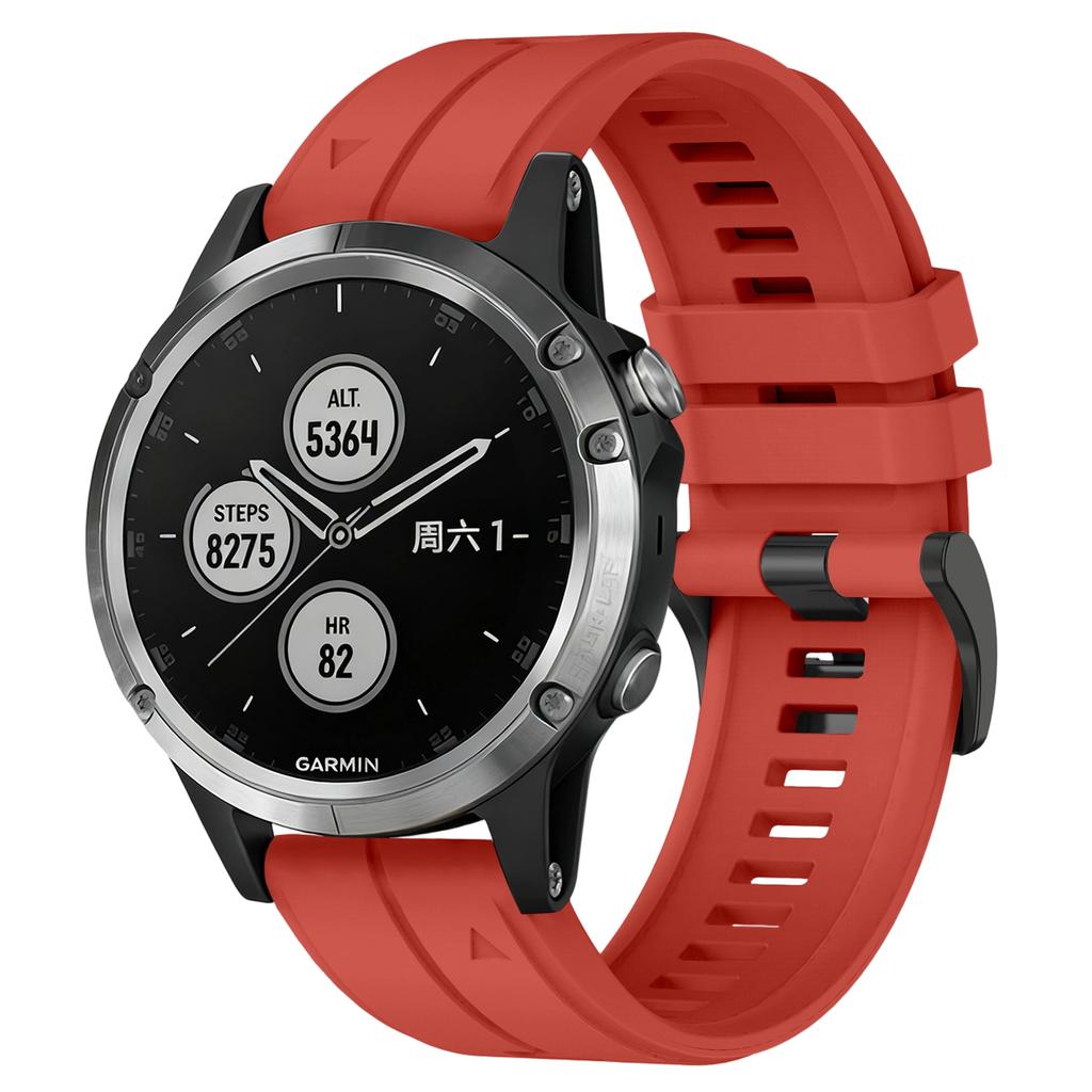 Быстросъемный ремешок 20/22/26 мм для Garmin Fenix 5/Fenix 8 Pro 47/51 мм, легкий силиконовый спортивный ремешок для часов 20/22/26 мм Quick Fit