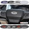 3D Наклейки на центр руля автомобиля для Focus Mk2 Mk3 Fiesta Mk7 Ranger Mondeo Mk4 S-MAX Kuga Аксессуар-значок для автомобиля