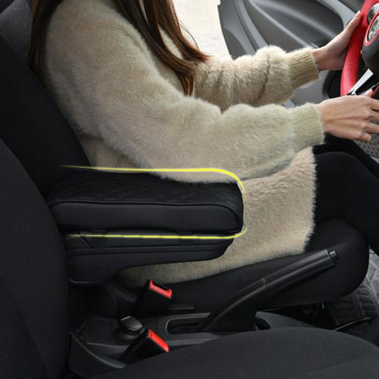 Universal Car Armrest Box Pads: 10-15cm Wide, All-Season Console Protection & Heightening