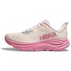HOKA Clifton 10 Wide Rose Cream Women Sneakers Dried-Rose 1162050-RMD