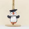 Penguin Plush Keychain Toy With Pp Cotton Filling For Bag Decoration Keychain