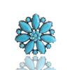 Fashion Clothing Turkey Blue Flower Vintage Brooch Brooch Suit Versatile Accessories