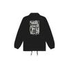 Back Logo Print Single Button Collar Jacket Men Jacket Black VN0A5H7FBLK