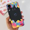 For Infinix Hot 11s Case Back Cover Clear Cute Cat Black Soft Silicone Coque For Infinix Hot11S Hot 11S Phone Case Bumper Fudna