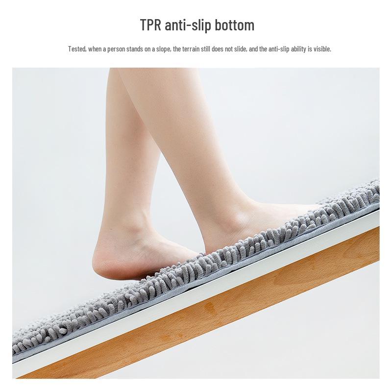 Шениловый Нескользящий Впитывающий Коврик для Ванной - Для Двери, Туалета или Прикроватный