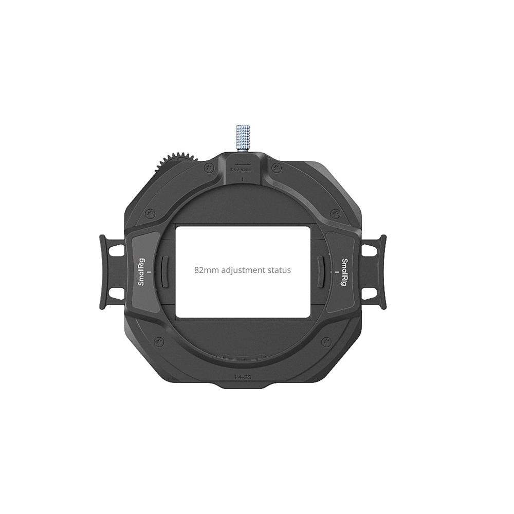 SmallRig Filter Kit with Adjustable Clamp from 67mm-82mm, w CPL,VND,Black Diffusion 1/4 Filters for DSLR Mirrorless Cameras 4412