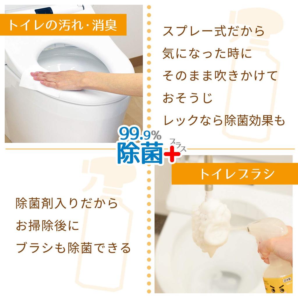 LEC Лимонная кислота Гэкиочикун Дезинфицирующая пена 400 мл Спрей, 99,9% Эффективность,