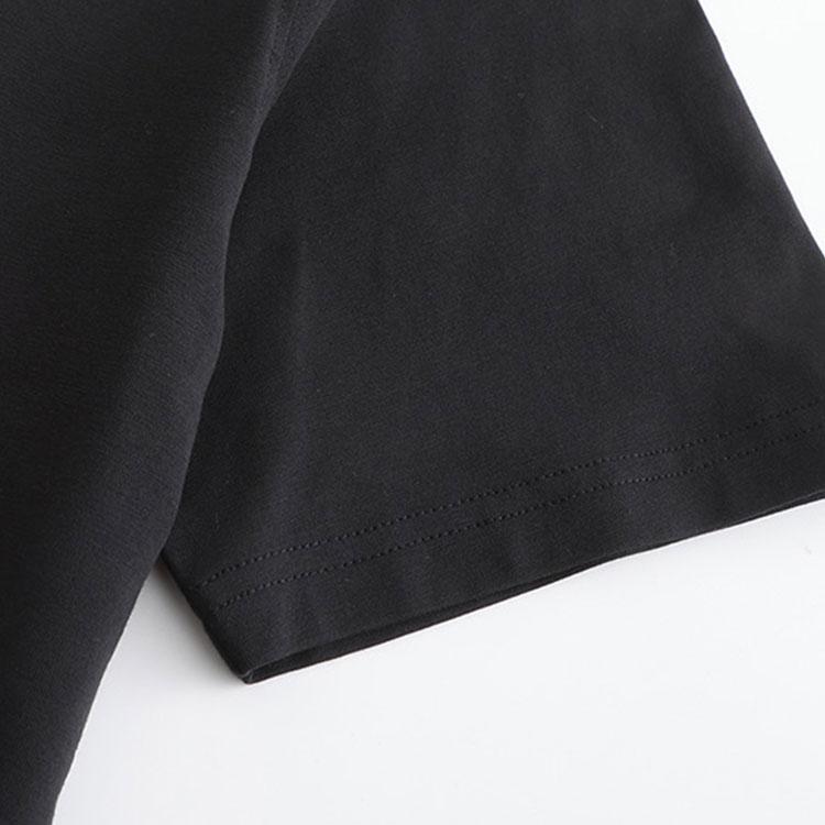 Adidas Пуловер Тхэквондо Круглый вырез Простая футболка с коротким рукавом Удобный Полосатый Модный Длинные брюки Повседневный Спортивный костюм ADICLTSPSTK-BG+TR30PT-BG