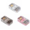 Pill Storage Accessories Mini Pill Box Medicine Pill Storage Container Mini Pill Cutter   Unisex
