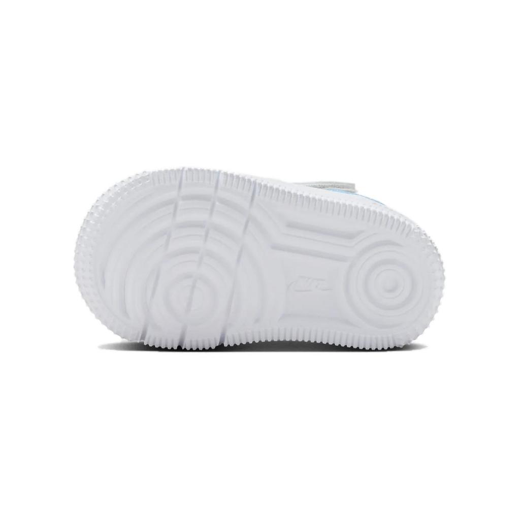 Nike Force 1 Low EasyOn TD White Aquarius Blue Baby Sneakers FN0236-107