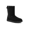 UGG Leather Comfortable Versatile Short Boots Women Boots Black 1153490-BLK