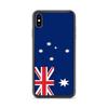 Coque iPhone - Drapeau Australie - iPhone XS Max - Souple - Multicolore - Verticale