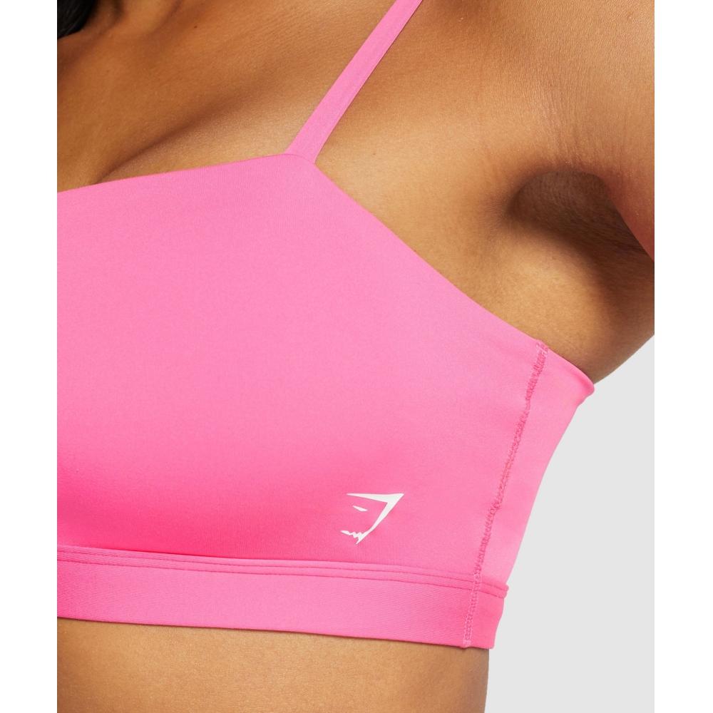 Gymshark Вырезанный бандо Физический розовый B8a9d Kb7c