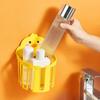 Маленькая желтая утка коробка для салфеток не требует перфорации держатель для туалетной бумаги симпатичная стойка для хранения