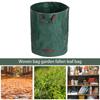60-500L Reusable Garden Bag Large Capacity Leaf Sack Light Trash Can Foldable Bag Garden Garbage Waste Container Storage Bags
