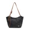 Denim Bag Women's 2025 New Fashion Fashion One-shoulder Crossbody Bag Large Capacity Student Commuter Tote Bag