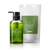Из Herbal Leaf Organic Shampoo Refill Set Made in Japan основной 285 мл [Набор 2] & (300 мл, сменный блок)