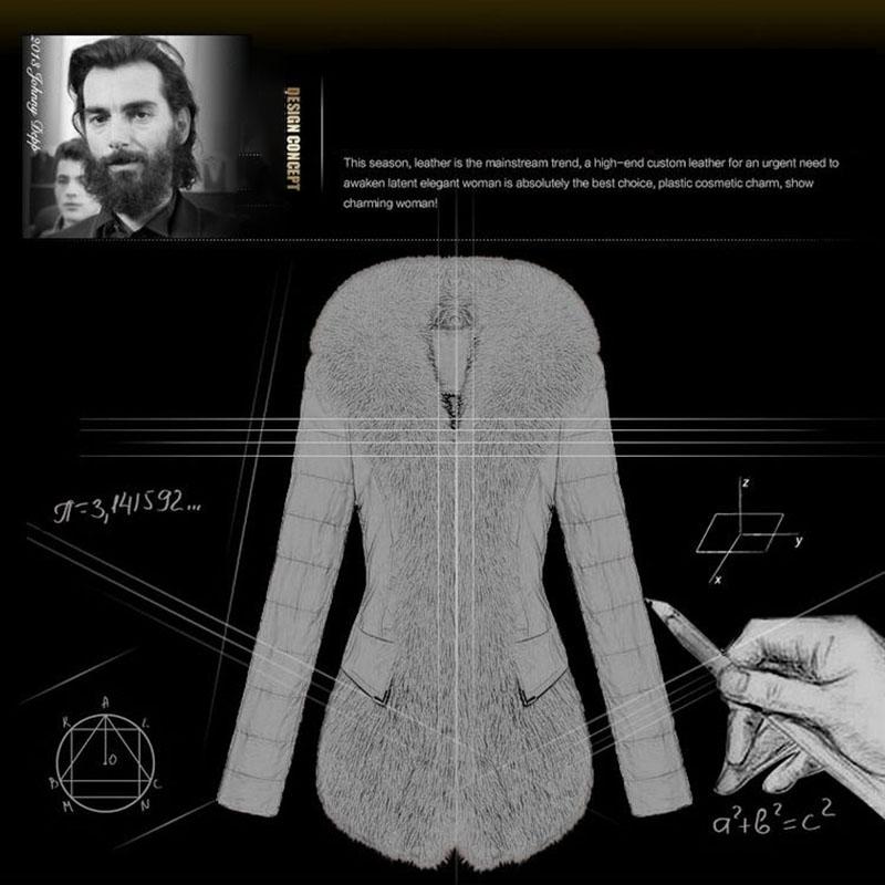 Осеннее и зимнее пальто из искусственного меха, короткое женское пальто из плотной хлопковой кожи с воротником из искусственного лисьего меха, женское черное кожаное пальто