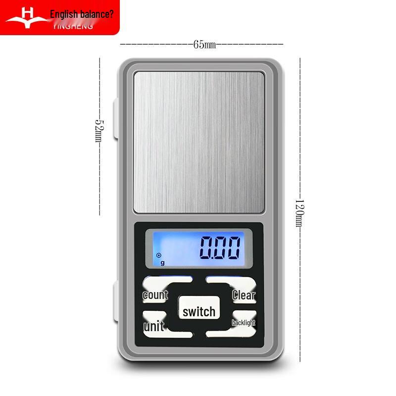 Yingheng Portable Mini Digital Scale 500g/0.01g (CN version)