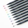 10 Color Fine Line Drawing Pen Set for Manga Liner Sketch Art Supplies Stationery School F6954