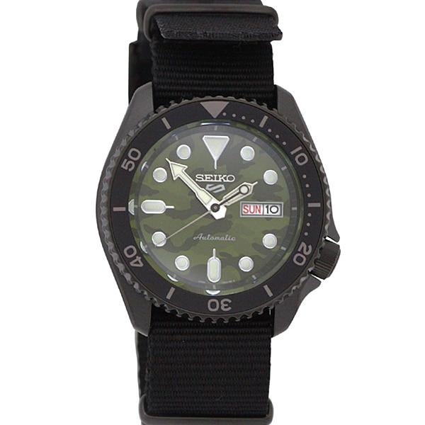 SEIKO 5 Sports Men's 42.5mm Nylon Mosaic SRPJ37K1 Parallel Import Wrist Watch