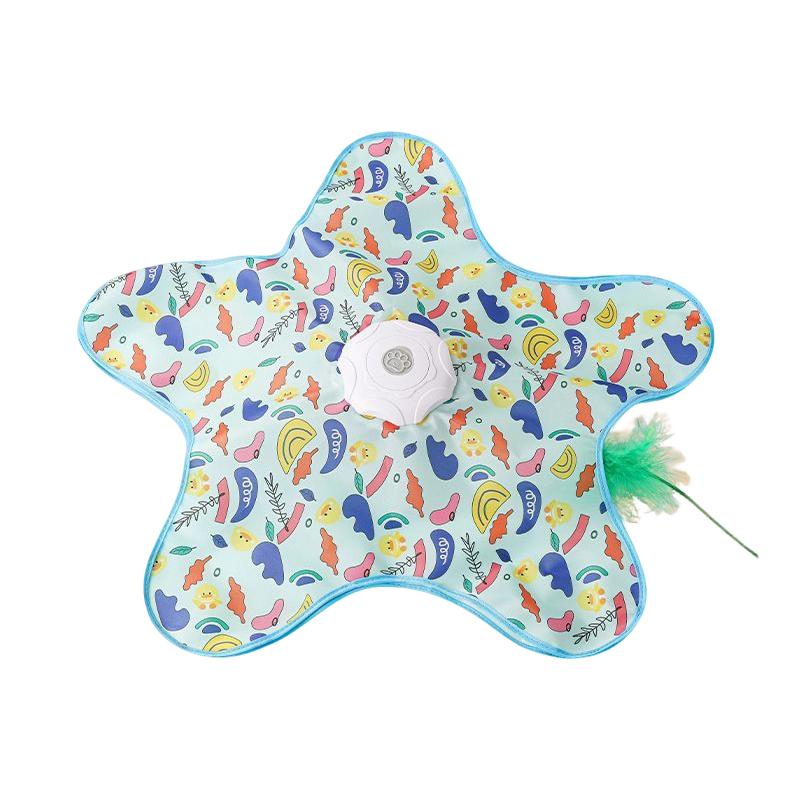 Cat Toy Hunting Tent Interactive Pet Play Tent for Indoor Cats Self Playing Puzzle Toys to Relieve Boredom and Keep Cats Active