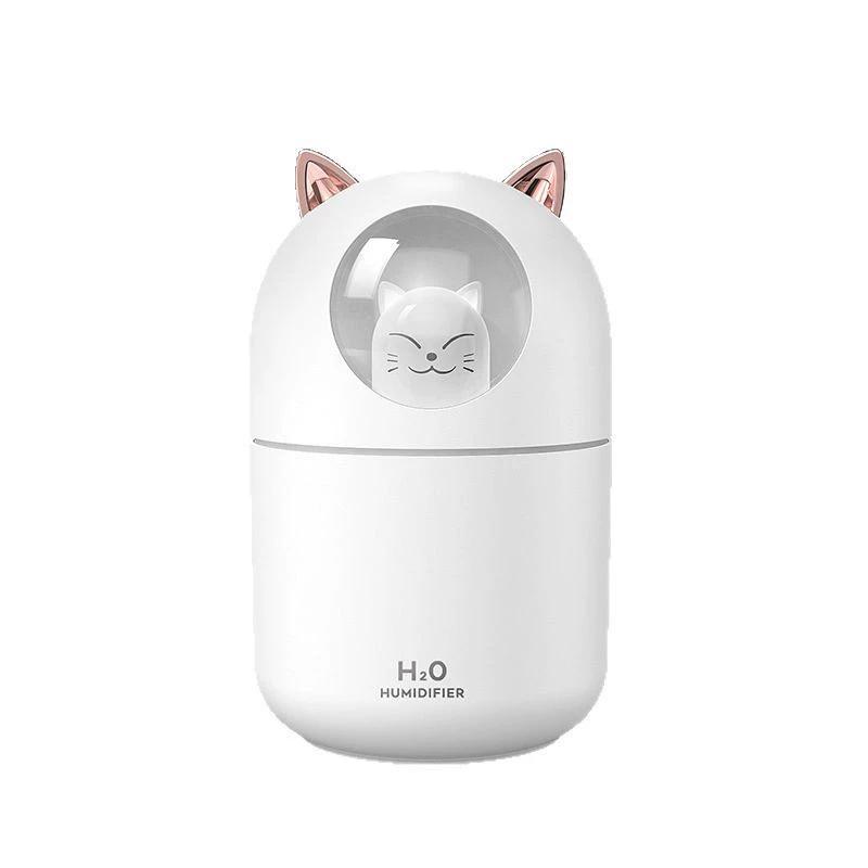 Humidificador USB portátil silencioso para coche, dormitorio, oficina, difusor de aroma y niebla