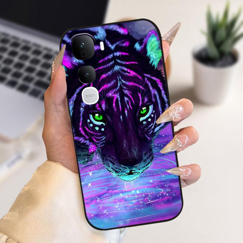 Для Vivo Y400 Pro Y400Pro 5G Чехол Стильный Мягкий ТПУ Силиконовый Задняя Крышка Бампер Для Vivo Y400 4G 5G Чехол для Телефона V2506 Защитный Чехол