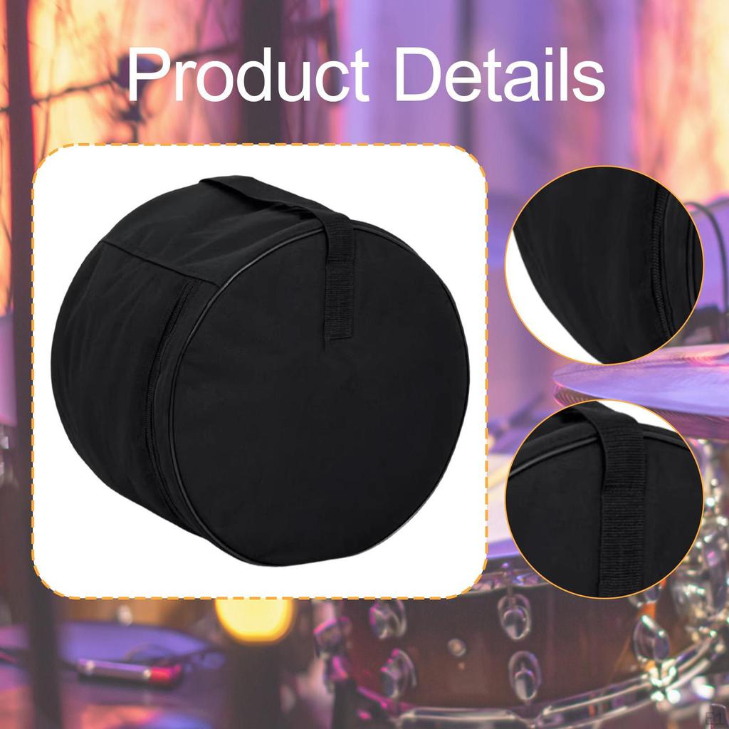 Bass Drum Case with Handle for Safe Travel and Protection