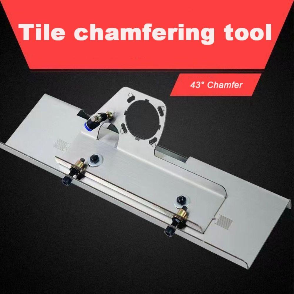 Угловая шлифовка 43° Фаска Резка Металлообработка Плитка Держатель шлифовальной машины Прочный Специальный режущий кронштейн