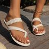 2024 Summer Women Slippers Casual Comfortable Beach Sandals Flip Flops Flat Simple Slides Women Shoes Open Toe Women's Slippers