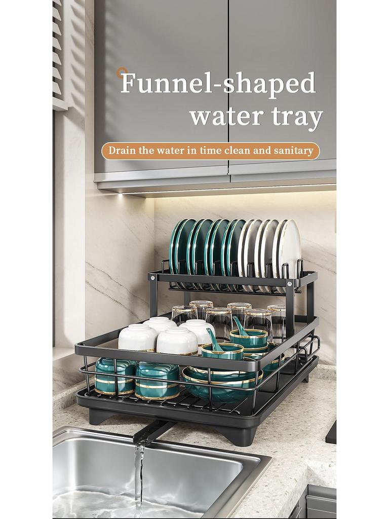 Cross-Border Kitchen Dish & Bowl Storage Drain Rack