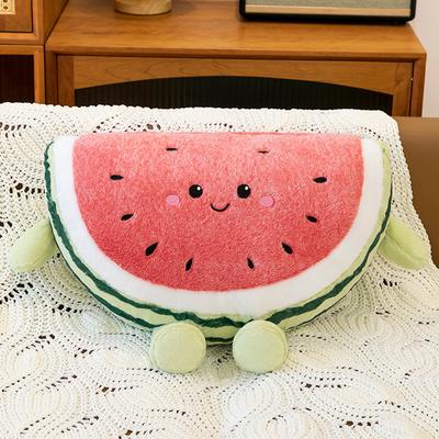 Арбузная декоративная подушка плюшевая игрушка кукла арбузная кукла девочка сопровождает успокаивающая кукла подарок на день рождения