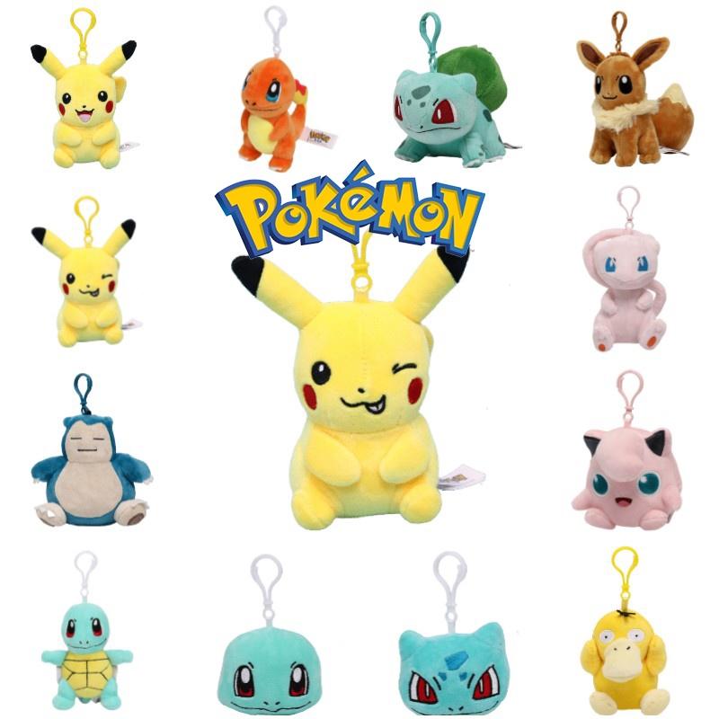 Милая плюшевая игрушка Покемон Пикачу Чармандер, подвеска для сумки, брелок