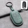 Кожаный чехол-брелок для автомобильного ключа For Jeep Wrangler Commander Compass Patriot Renegade Cherokee grand cherokee Брелок