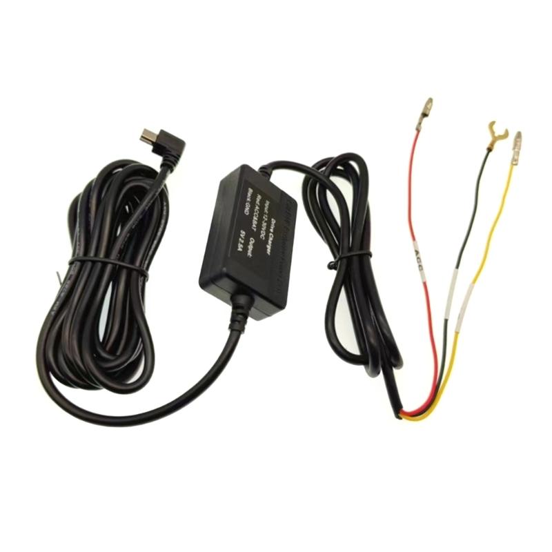 12~30 В 2A Автомобильный видеорегистратор Регулятор Линия Автомобильный видеорегистратор Кабель питания для безопасной записи