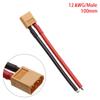 Silicone Wire Cable Dual Extension 10CM/15CM Battery Connectors XT60 Connector Plug Female / Male