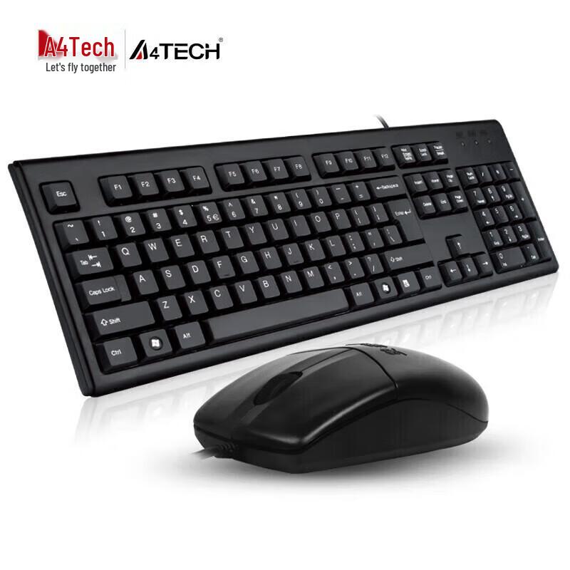 A4TECH KK-5520NP Проводная клавиатура и мышь в комплекте