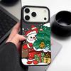 Christmas Gift Phone Case For iPhone Air 17 16 Pro Max 15 14 13 12 Pro Max 11 16e Shockproof Soft Silicone Leather Texture Cover