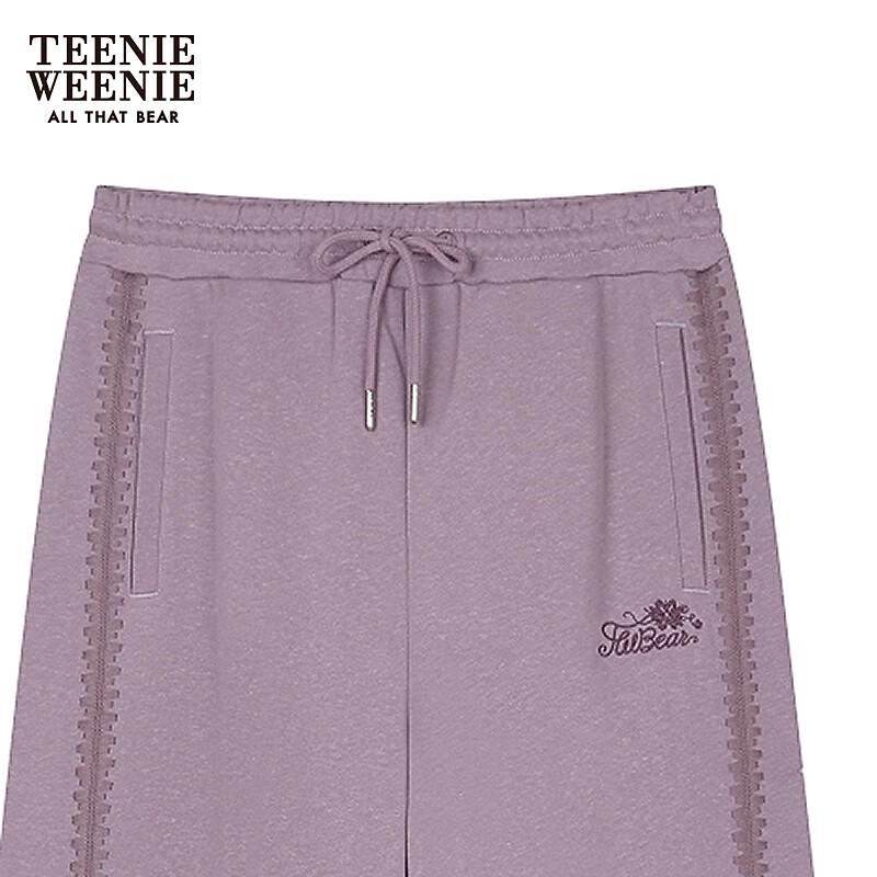 Teenie Weenie Женские спортивные штаны с буквой и мишкой