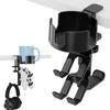 4 In 1 Desk Cup Holder with Headphone Hanger and Controller Stand Gaming Accessories, Universal Adjustable
