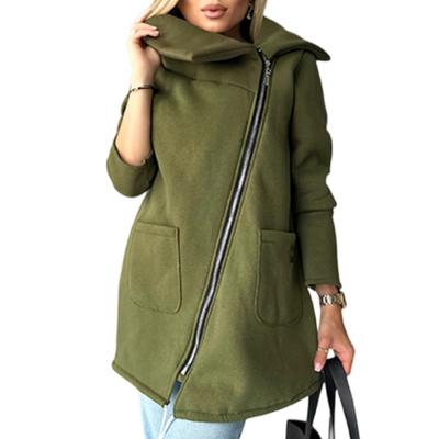 Женский модный повседневный однотонный свитшот с длинными рукавами