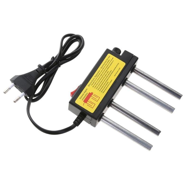 220 В переносной электролизер для проверки качества воды, электродный стержень премиум-класса, инструмент для электролиза, бытовой бассейн, TDS-тестеры