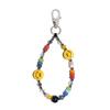 Cloud Love Beaded Heart Keychain - Women's Korean & Japanese Style