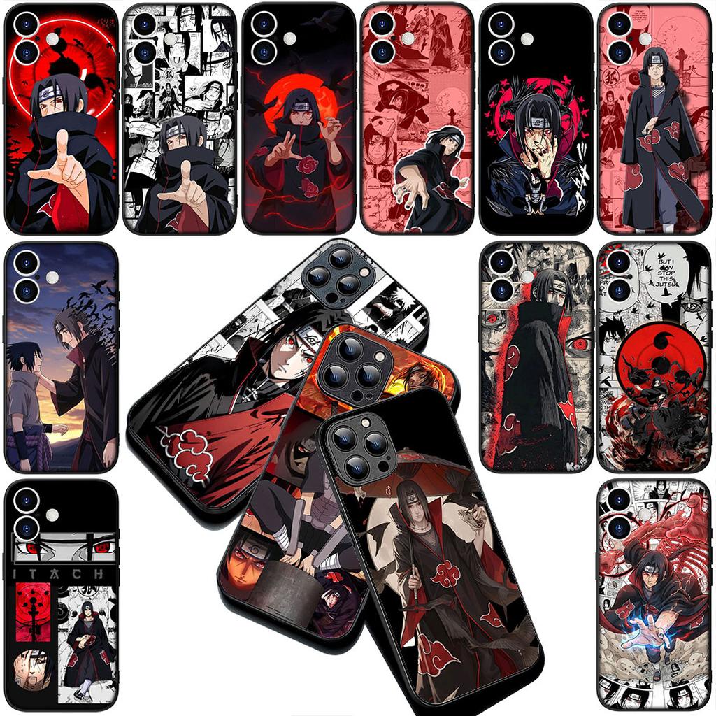 Anime Uchiha Itachi Narutos Cover for Samsung Galaxy S10 Lite S8 S9 Plus A33 A34 A31 70 A71 A72 Note 20 9 8 Coque Phone Case