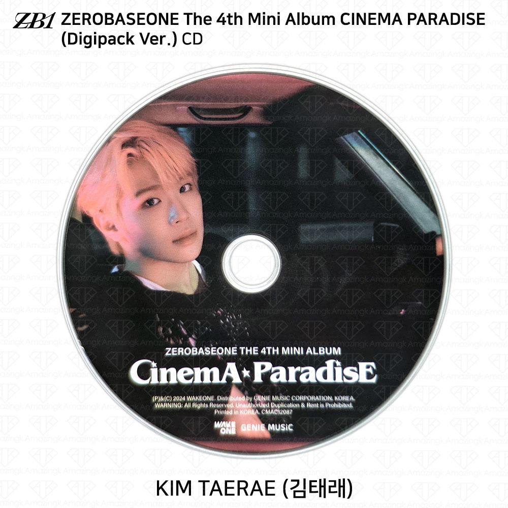 ZEROBASEONE ZB1 4-й мини-альбом CINEMA PARADISE Digipack Ver Фотокарточка Фото из фильма